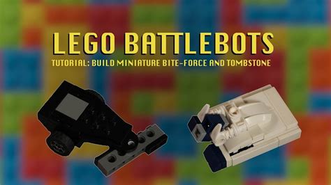 Lego Battlebots | Lego Build Tutorial - YouTube