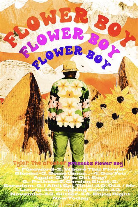 Tyler the creator flower boy artwork - masaju