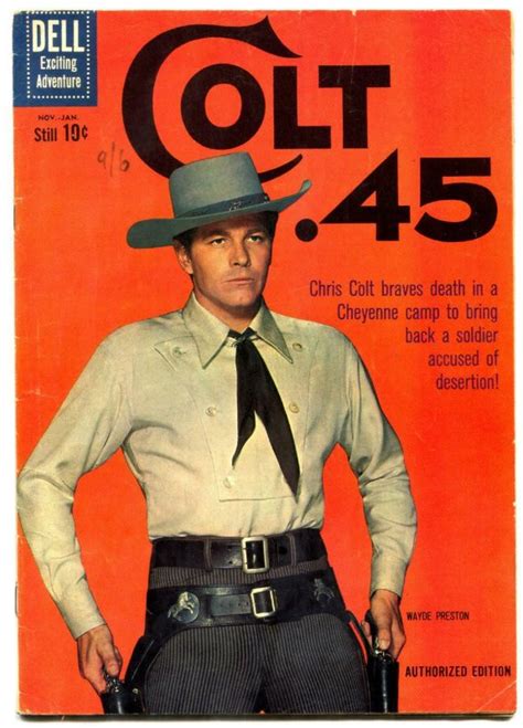 Colt .45 #7 1961- Dell TV Western comic Wayde Preston VG | Comic Books ...