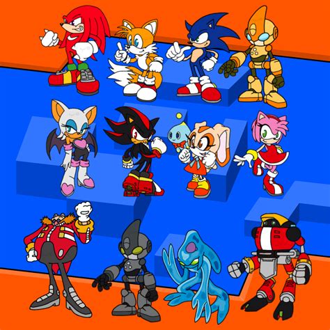 Sonic Battle Roster by BlueChaosArt on DeviantArt