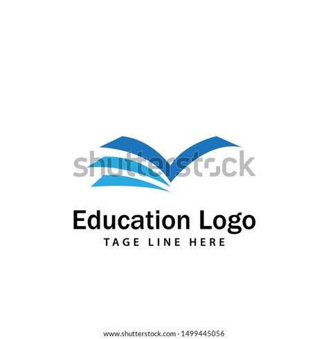 Education Book Logo Design Template Stock Vector (Royalty Free) 1499445056