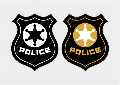 Premium Vector | Police Badge Vector Design