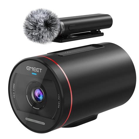 EMEET Streamcam One 1080P HD Webcam, Sony Sensor, Detachable Mic, Noise ...