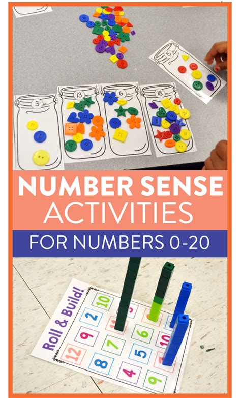 Hands-On Number Sense Activities for Kindergarten and First Grade