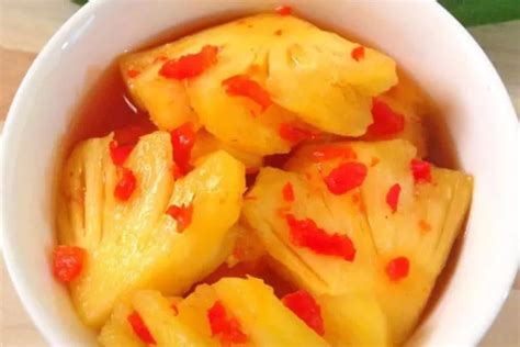 Awas Ngeces Bestie, Resep Asinan Nanas Segar dan Nikmat serta Kaya Manfaat, Kandungan Bromelain ...