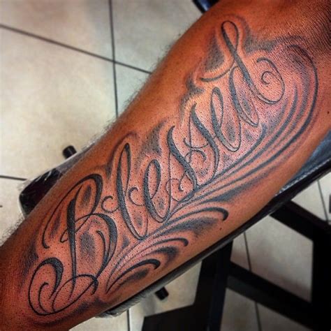 Blessed Tattoos Designs Ideas and Meaning | Tattoos For You | Blessed tattoos, Tattoos with ...