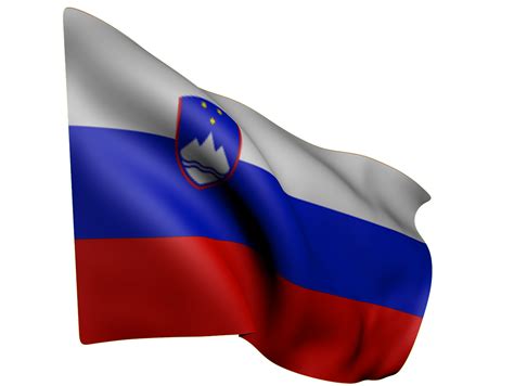 Slovenia Flag PNG Isolated Image - PNG Mart