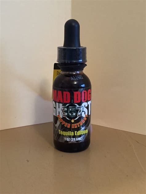 MAD DOG GHOST 357 PEPPER EXTRACT TEQUILA EDITION 1oz – Scorched Lizard ...