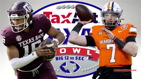 Texas A&M Aggies vs. Oklahoma State Cowboys Texas Bowl: How to Watch ...