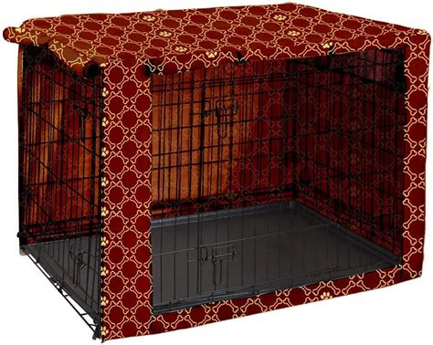 Dog Crate Cover Durable Polyester Pet Kennel Cover Universal Fit for Wire Dog Crate - Fits Most ...