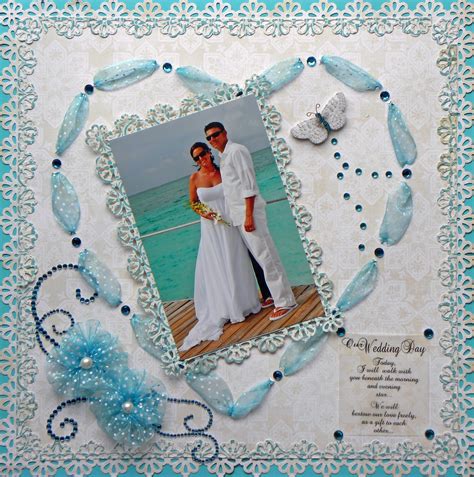 Our Wedding Day - Scrapbook.com #weddingscrapbooks #scrapbookideas | Scrapbook designs, Wedding ...