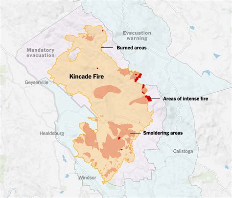 Live Fire Map Santa Rosa