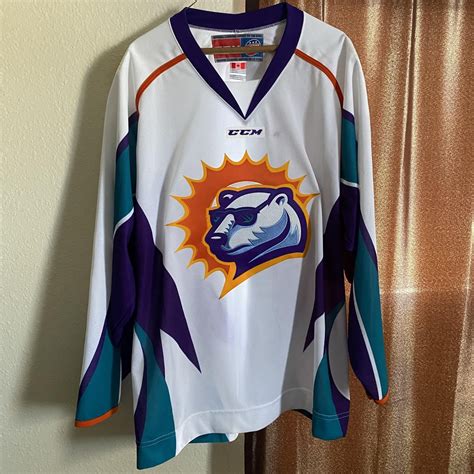 New Solar Bears pickup : r/hockeyjerseys