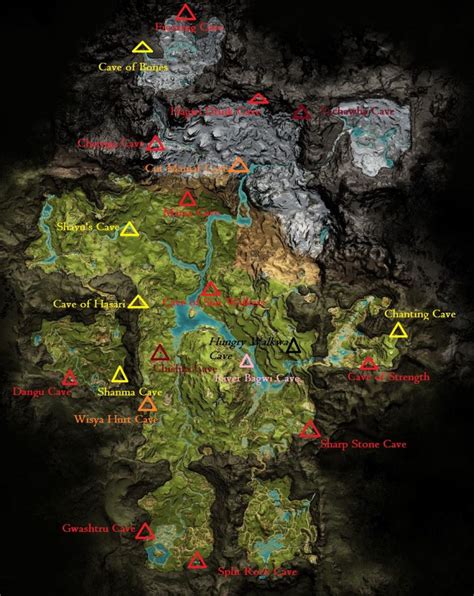 Far Cry Primal – All Lost Cave Locations Guide | GamesWiki