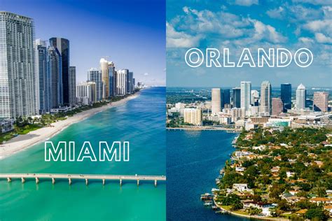 Orlando vs Miami: Which Is Better For Your Vacation? - ALWAYS ON THE SHORE