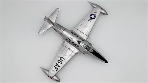 F-80C Shooting Star -- Plastic Model Airplane Kit -- 1/48 Scale -- #hy81725 pictures by dswebb1