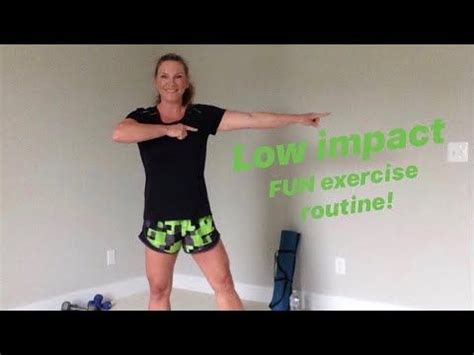 40 minute FUN low impact workout for seniors and beginners - YouTube ...