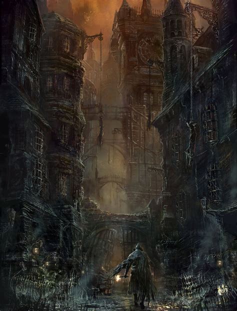 Early concept art for Bloodborne : bloodborne