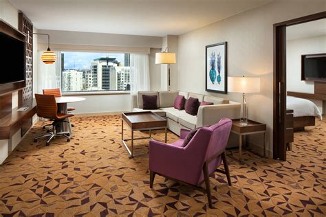 Sheraton Grand Seattle hotel amenities | Hotel room highlights