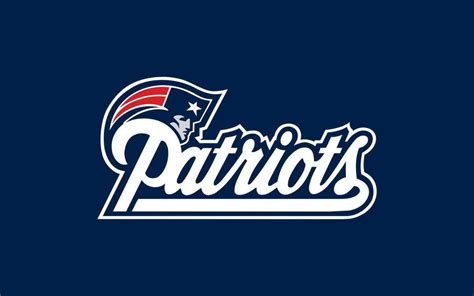 Download Patriots White Cursive Font Logo Wallpaper | Wallpapers.com