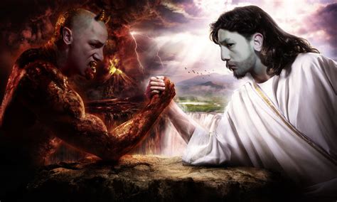 God vs Devil Wallpaper - WallpaperSafari