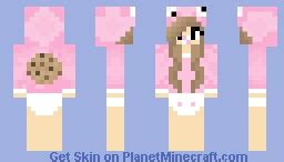 Cookie Monster Baby Girl Minecraft Skin