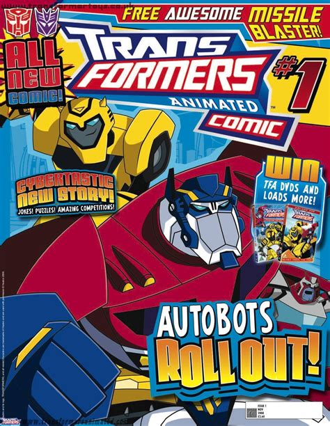 Exclusive first look at Transformers Animated Issue 1 cover At TransformersAnimated.com