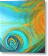 Surf Up at Sun Down Painting by Reina Cottier - Fine Art America