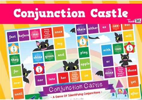 Conjunction Castle - Identifying Conjunctions Boardgame :: Teacher ...