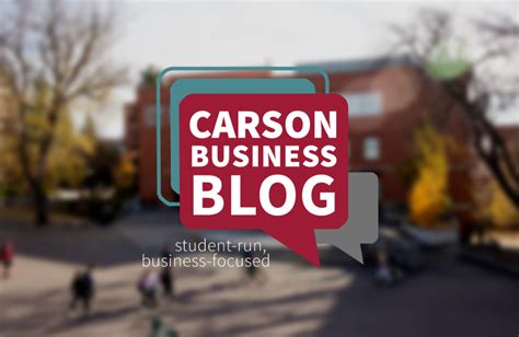 Carson Business Blog | Washington State University