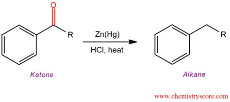 Clemmensen reduction to alkanes - ChemistryScore