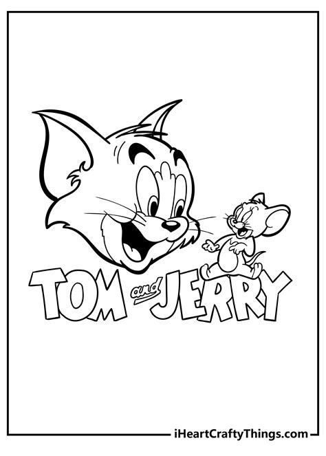 Tom Jerry Coloring Page For Kids Free Tom And Jerry Printable Coloring Pages Online For Kids ...