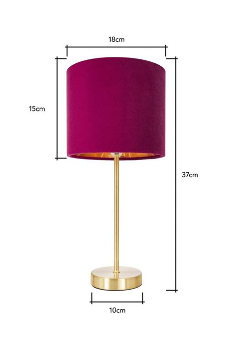 Lighting | Velvet Table Lamp | BHS Lighting