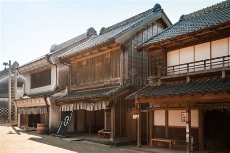 Old Edo House and Street at Boso No Mura Open Air Museum, Chiba, Japan Editorial Photo - Image ...