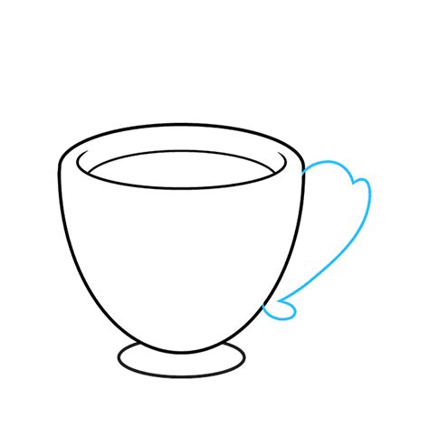 How to Draw a Tea Cup - Really Easy Drawing Tutorial