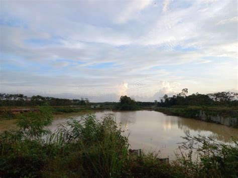 A View Landscape on the Al-Zaytun Indramayu Indonesia Campus. Stock Image - Image of aspal ...