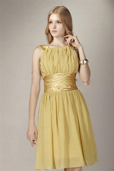 Exclusive Gold Bridesmaid Dresses | Frock for women, Gold bridesmaid ...