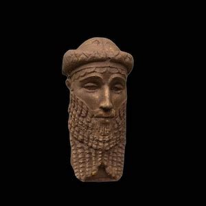 Sargon of Akkad Statue/ King of Akkad Mini Sculpture /sumerian / Ancient Mesopotamia/ Akkadian ...