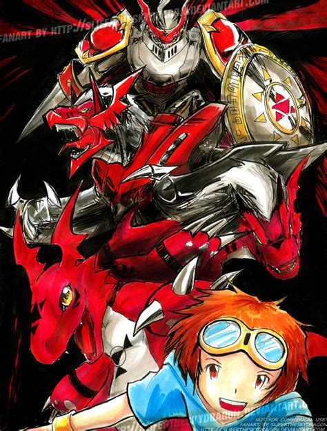 Guilmon digivolve to... by slifertheskydragon on DeviantArt