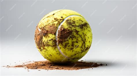 Premium AI Image | Tennis Ball Isolated on a white background