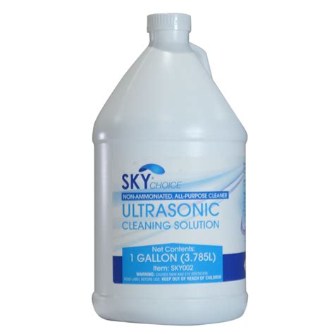 Ultrasonic Cleaning Solution Gallon (Sky Choice)