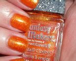 Fantasy Makers Creepy Pumpkin Orange Glitter Nail Polish RIP By Wet n Wild - Nail Polish & Powders