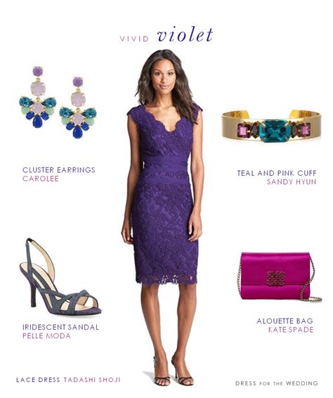 Purple Lace Dress