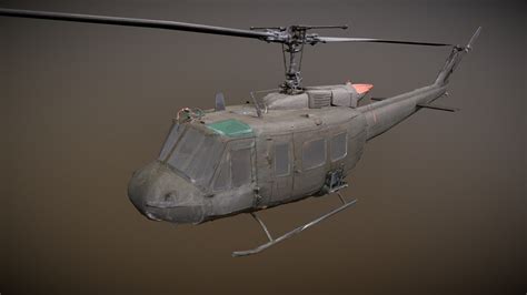 Bell UH-1 Iroquois - Buy Royalty Free 3D model by blackfirefilms ...