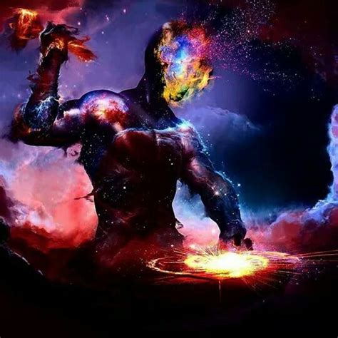 God creating the universe | Concept art, Dark fantasy art, Fantasy artwork