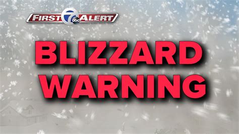 Blizzard Warning issued until 1AM Thursday for Erie, Genesee and Wyoming County