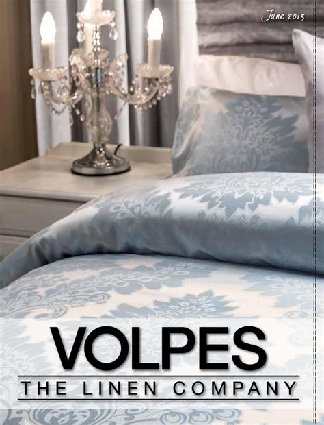 Volpes a4 catalogue may2013 eng web | Linen company, Catalog, Home