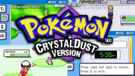 Pokemon Crystal Dust Version 3 - The Great Hack ROM came back! More ...