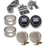 Slick Locks Chevy/GMC Sliding Door Kit Complete With Spinners, Weather Covers And Locks - Types ...