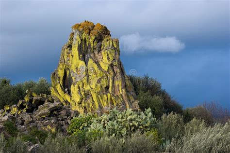 Formation of volcanic rock stock photo. Image of granite - 8458846